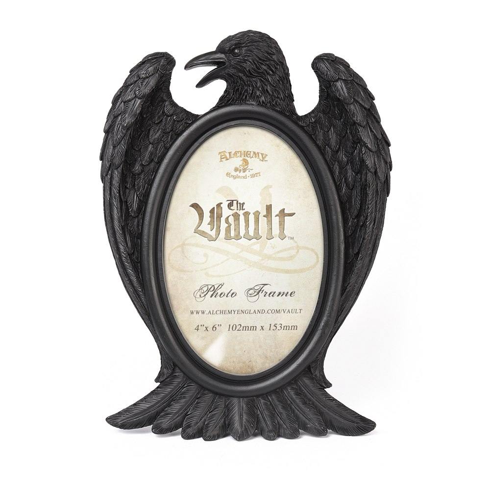 Alchemy - Black Raven Picture frame - Black